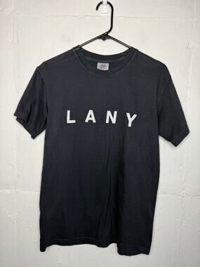 LANY Band T Shirt Size Small Black Cotton Comfort Colors Tee